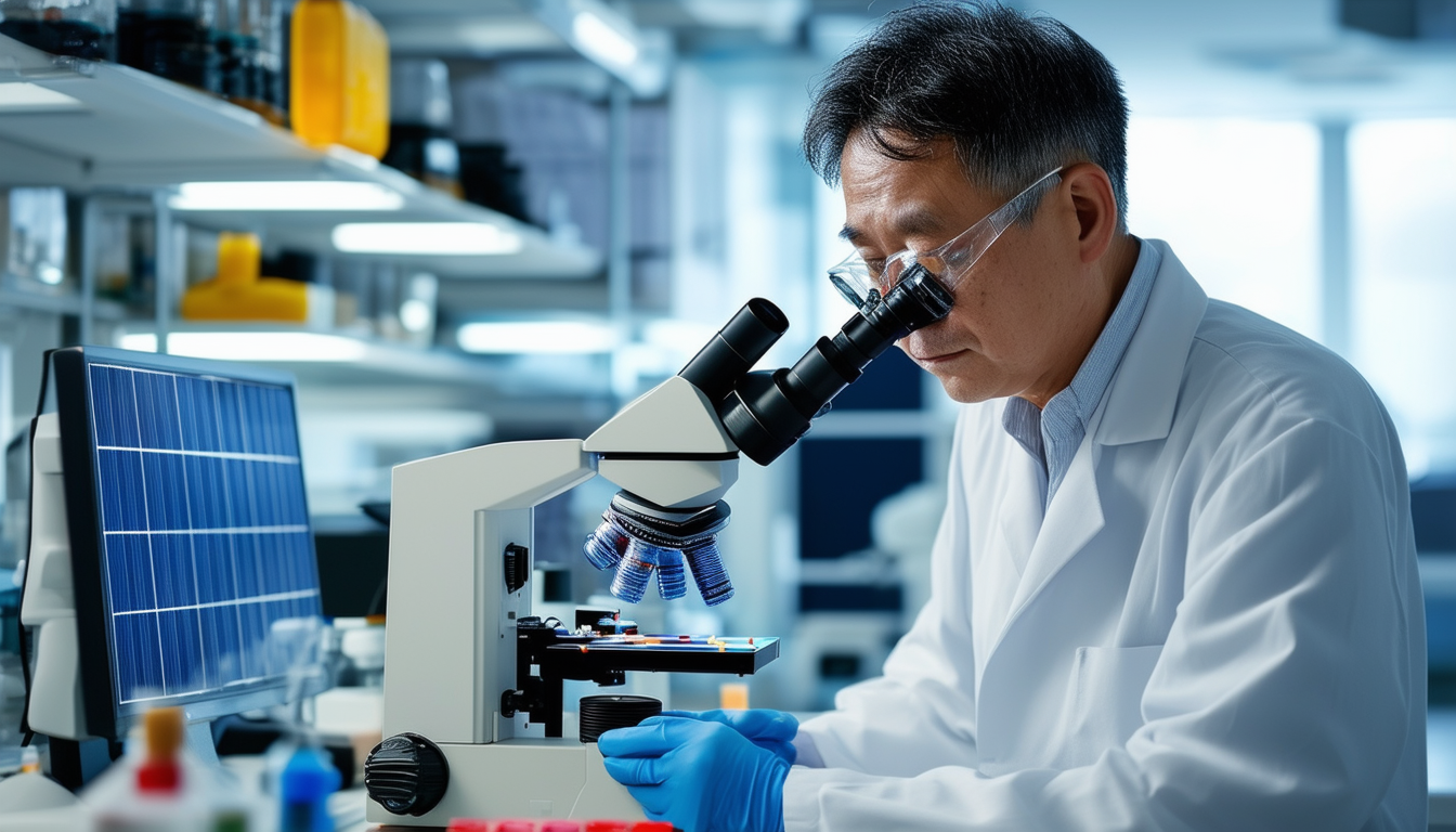 découvrez comment un chercheur pionnier utilise la pérovskite pour révolutionner les cellules solaires et les appareils à rayons x, offrant des solutions innovantes pour un avenir durable et des avancées technologiques majeures.