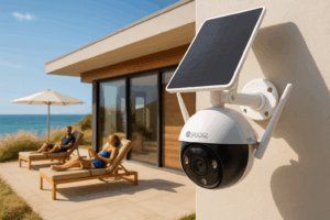 Profitez de -25% sur la caméra de surveillance EZVIZ 2K+ avec panneau solaire, l’alliée idéale pour protéger votre maison pendant vos vacances