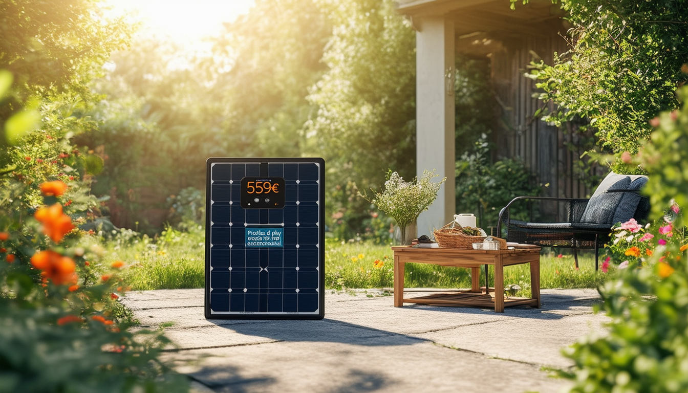 saisissez notre offre incroyable et obtenez le kit solaire plug&play sunology play 2 pour seulement 539€ ! utilisez notre code promotionnel exclusif et faites un pas vers l'énergie renouvelable facilement et à petit prix.