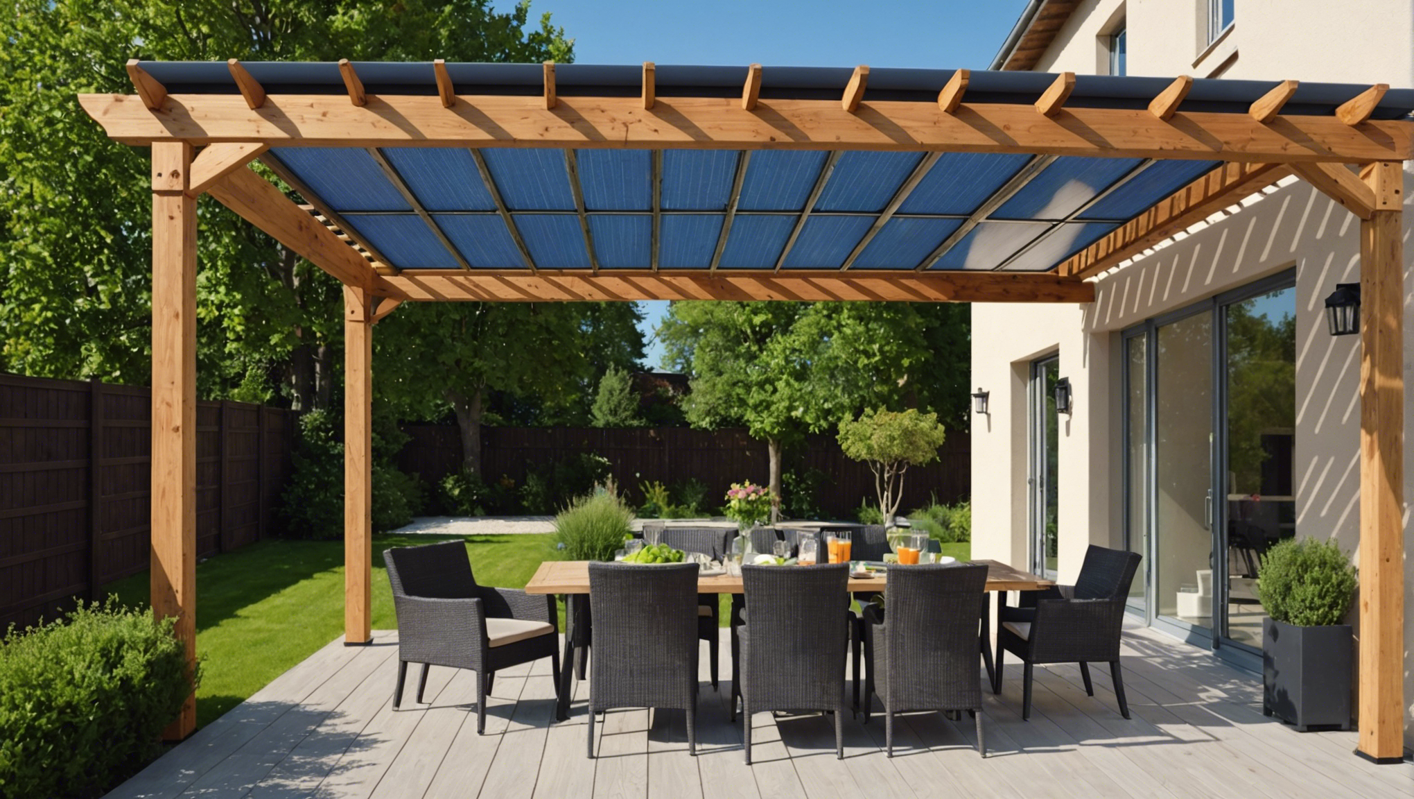 découvrez les avantages et les prix d'une pergola solaire pour profiter d'un espace extérieur ombragé et éco-responsable. trouvez la solution idéale pour votre aménagement extérieur.