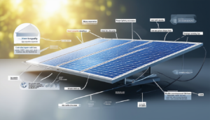 Les panneaux solaires photovoltaïques, utilisés pour convertir l’énergie solaire en électricité, sont composés de divers matériaux dont certains représentent une part significative du coût total. Cet article explore les composants les plus coûteux d’un panneau solaire, en détaillant leur rôle […]