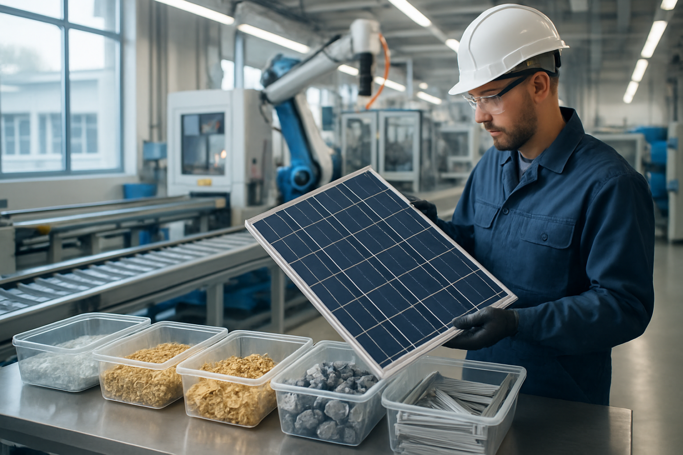 découvrez les méthodes de recyclage des panneaux solaires, ce qui peut être récupéré et les avantages financiers possibles pour adopter une démarche éco-responsable rentable.