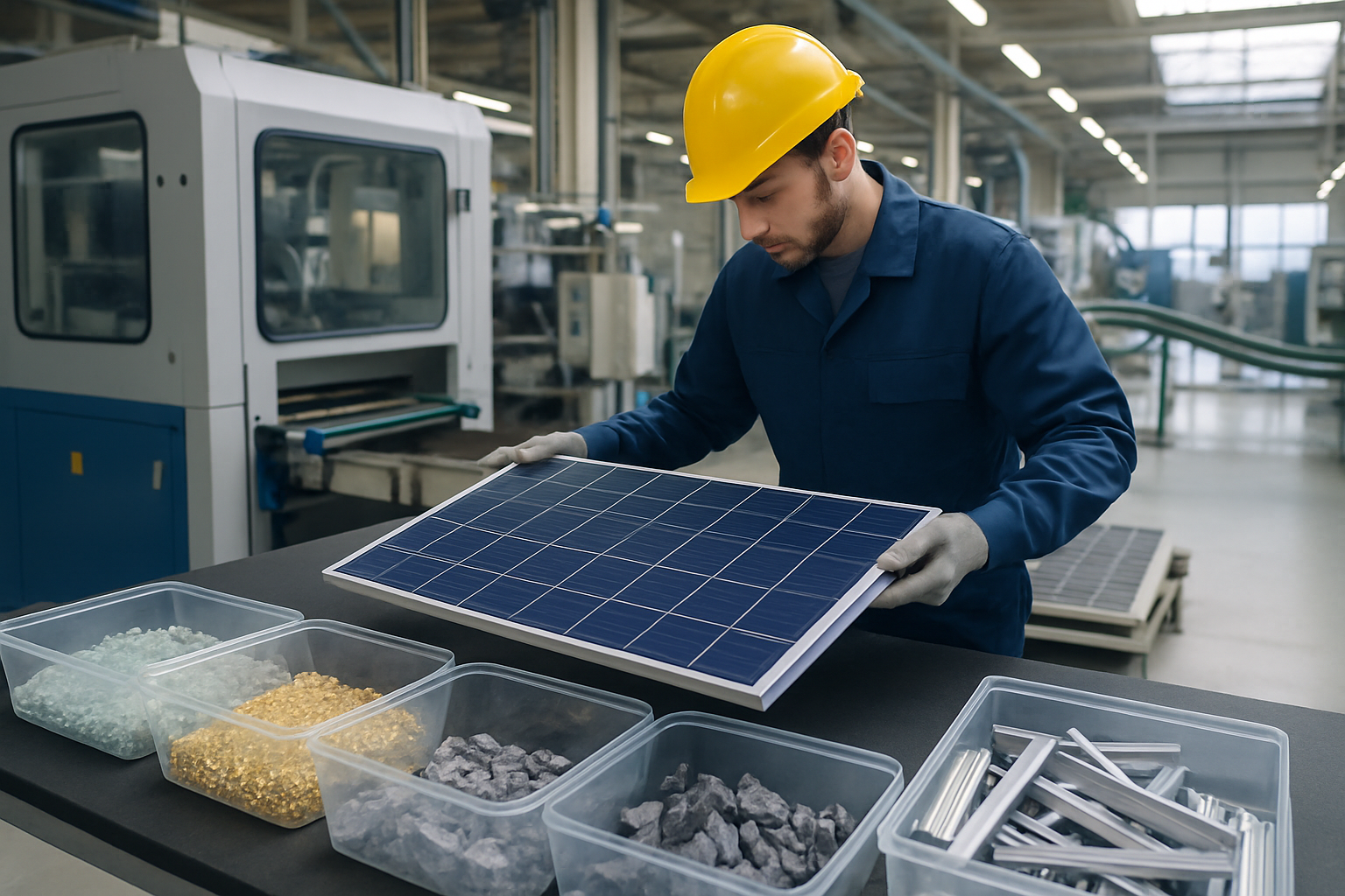 découvrez comment recycler les panneaux solaires, ce qui peut être récupéré et les avantages financiers possibles grâce à ce processus écoresponsable.