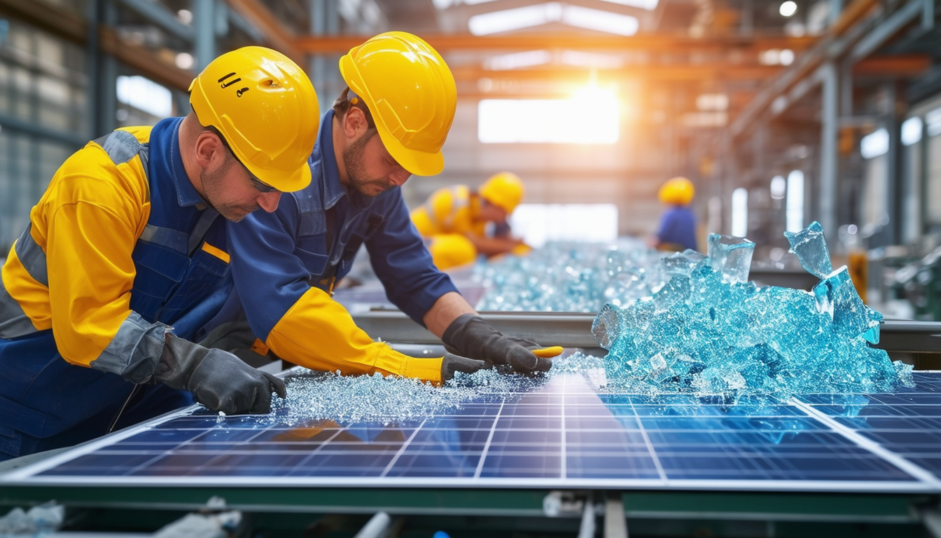 découvrez comment le recyclage des panneaux solaires en fin de vie transforme ces déchets en ressources précieuses pour l'industrie du verre. explorez les méthodes innovantes et les avantages écologiques d'une économie circulaire durable, tout en contribuant à la protection de l'environnement.