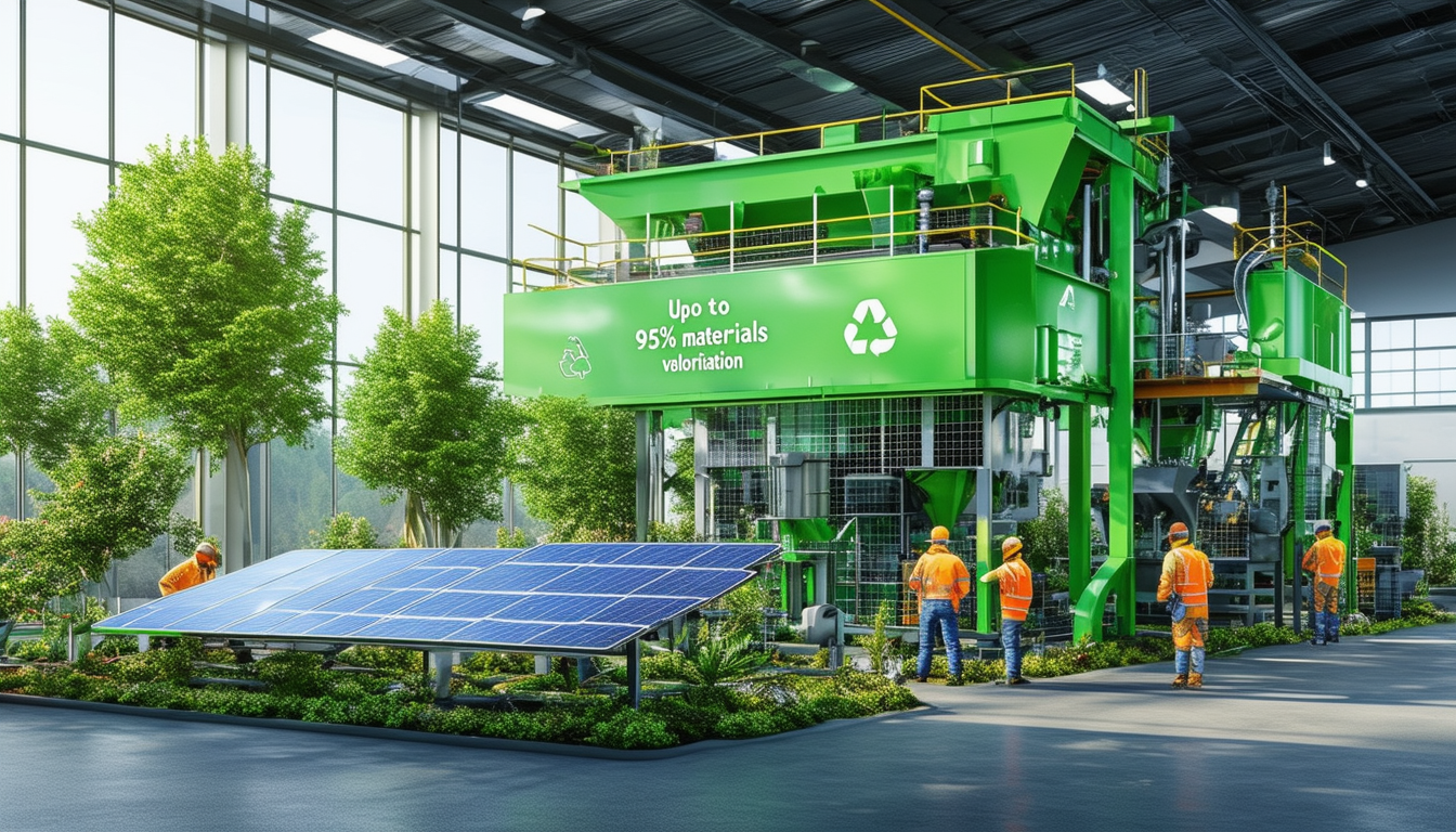 découvrez un centre de recyclage innovant spécialisé dans le traitement des panneaux solaires, capable de valoriser jusqu'à 95 % des matériaux. engagez-vous pour un avenir durable en soutenant l'économie circulaire et la préservation de notre environnement.