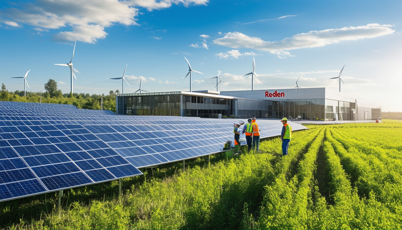découvrez comment reden renforce son engagement envers l'industrie solaire, en innovant et en investissant dans des solutions durables pour un avenir énergétique responsable.