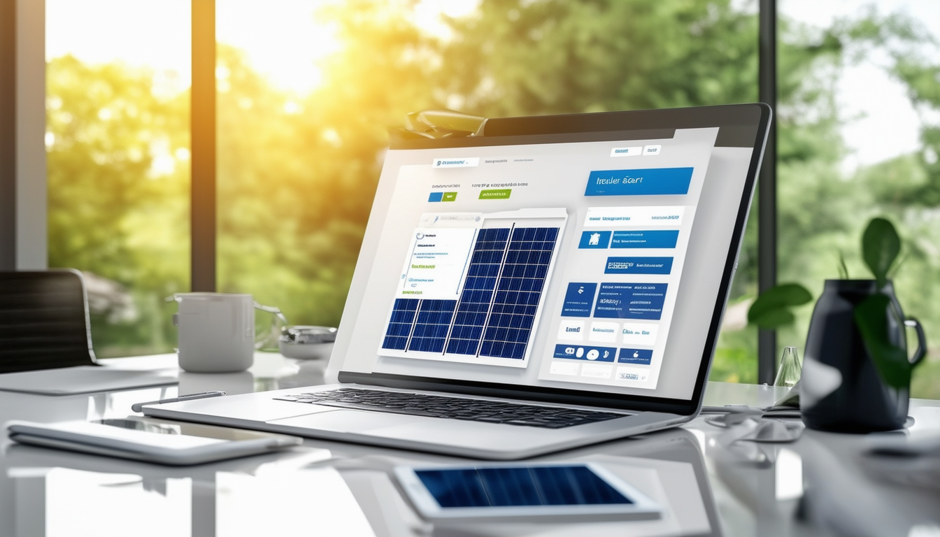 découvrez la nouvelle plateforme en ligne de sharp, conçue pour simplifier vos commandes de panneaux solaires. profitez d'une expérience utilisateur optimisée et d'un accès facilité à des solutions énergétiques durables et innovantes.