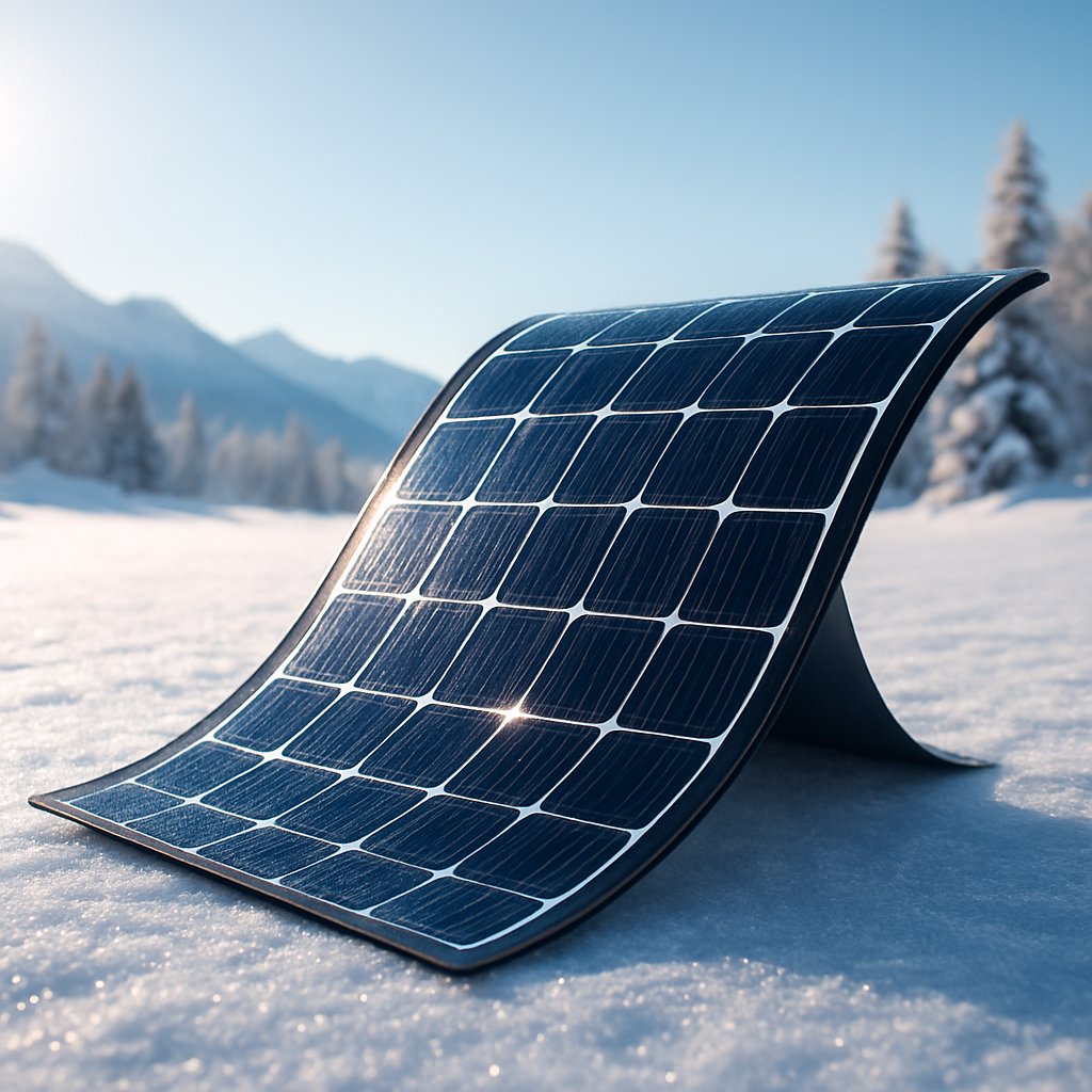 découvrez un panneau solaire ultra-flexible, puissant et résistant au gel, disponible à moins de 50 euros ce mardi. une solution économique et durable pour votre énergie solaire.