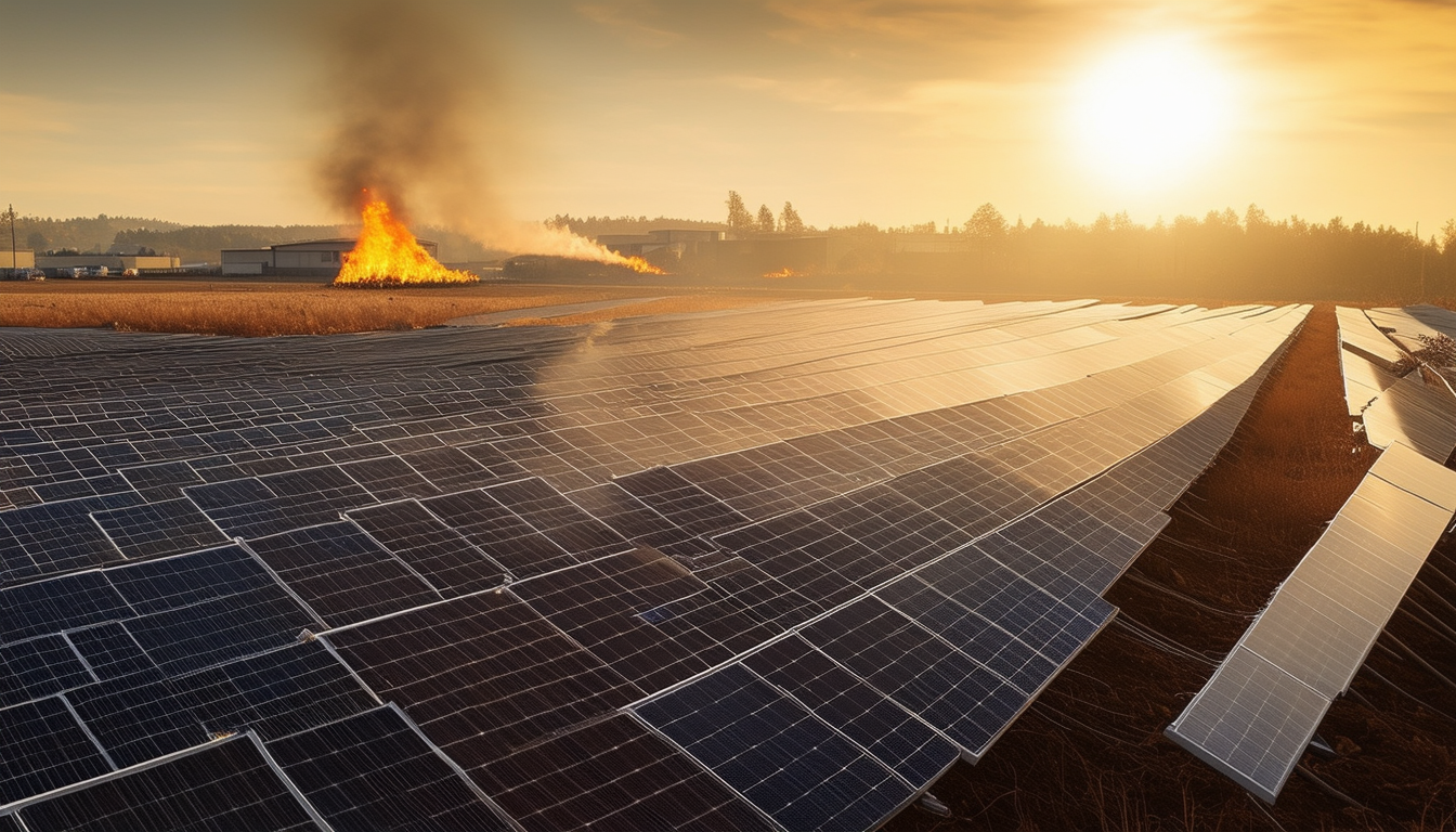 découvrez les risques d'incendie associés aux installations solaires thermiques. cet article met en lumière les dangers souvent sous-estimés de ces systèmes, leur impact sur la sécurité et l'importance d'une installation professionnelle. informez-vous pour garantir une utilisation sûre et efficace de l'énergie solaire.
