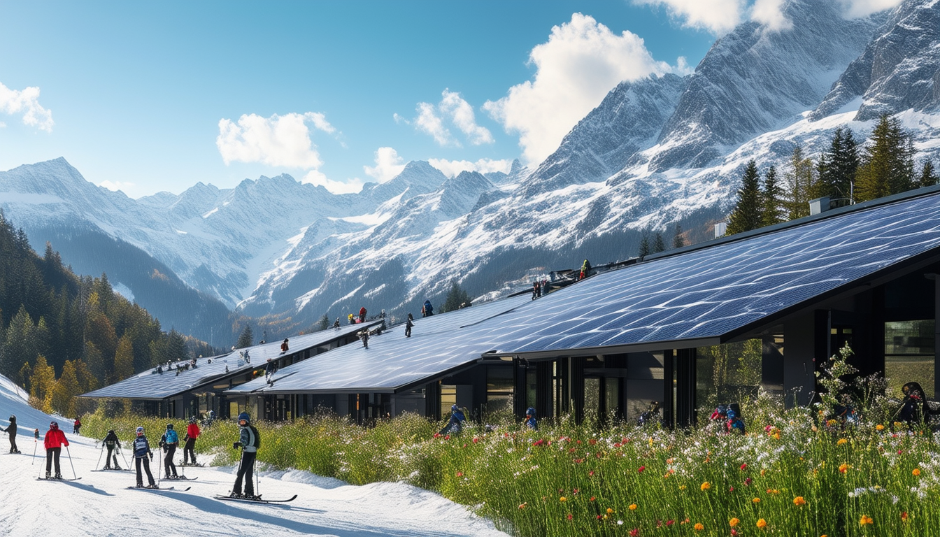 découvrez comment sölden adopte l'innovation durable en intégrant des panneaux solaires verticaux, alliant technologies modernes et respect de l'environnement pour un avenir énergétique éclairé.
