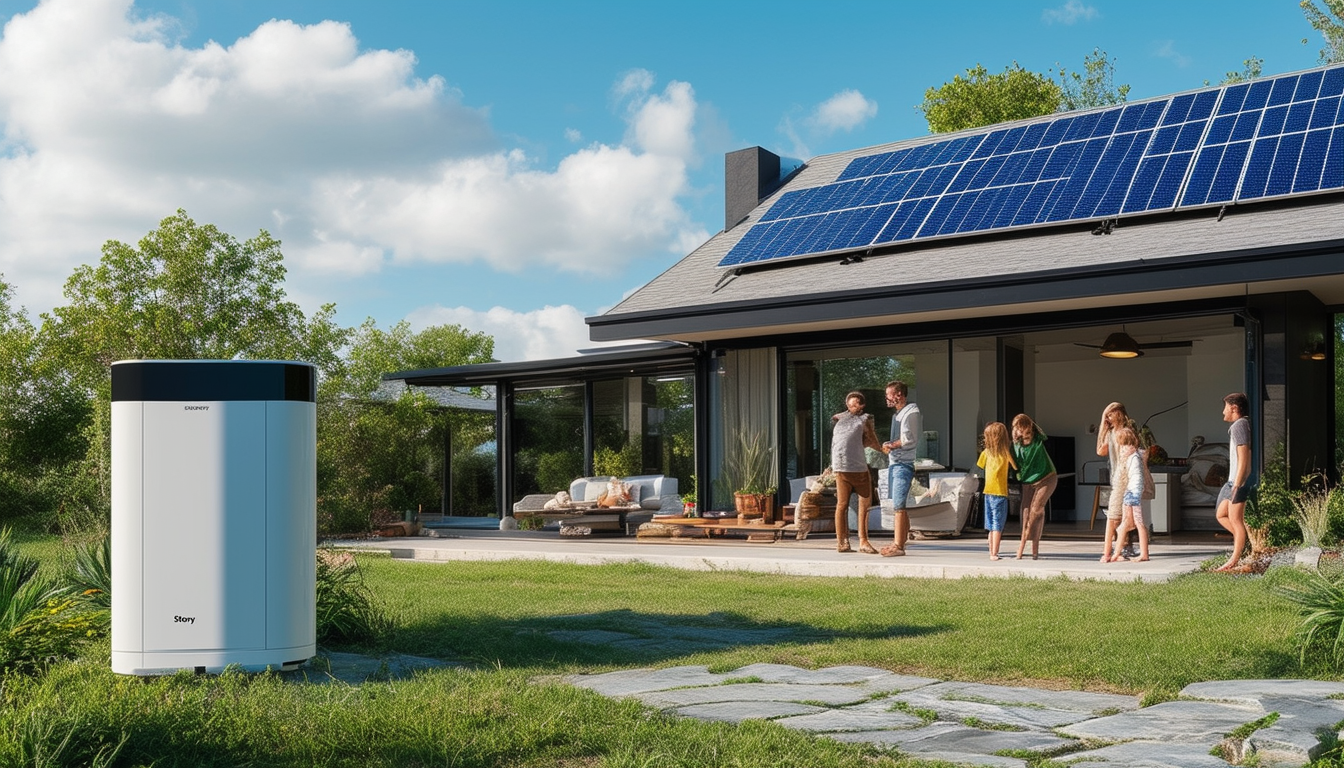 découvrez storey, la solution innovante de stockage d'énergie solaire proposée par sunology. optimisez votre consommation d'énergie et réalisez des économies substantielles grâce à une technologie avancée qui transforme l'énergie solaire en un atout économique pour votre foyer.