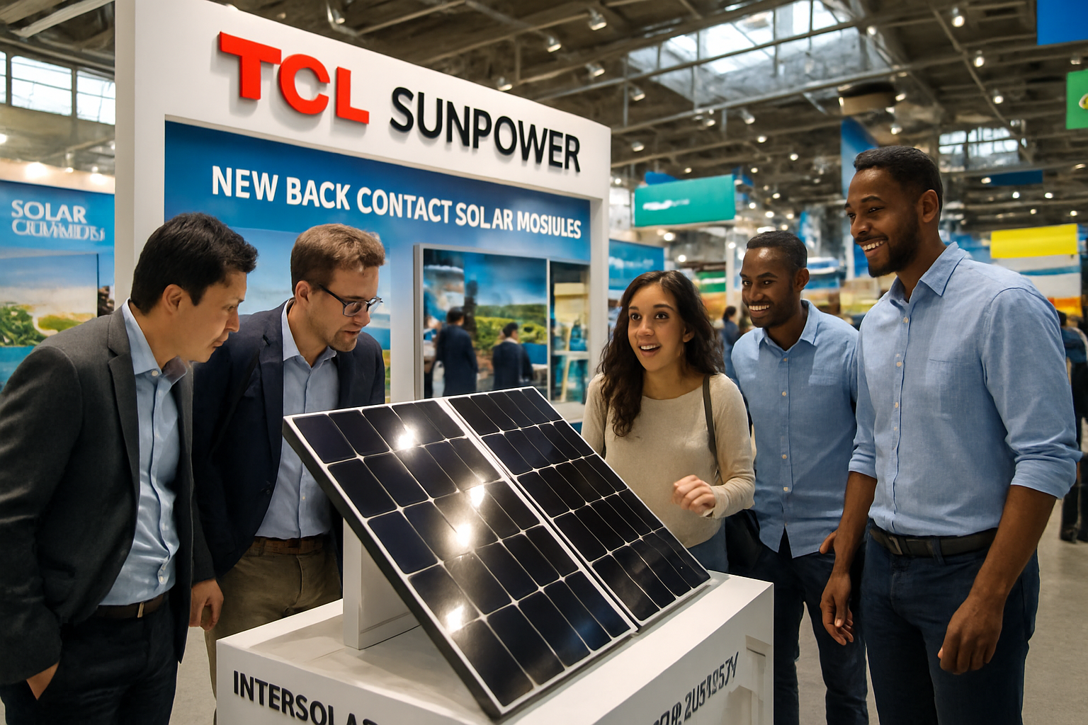 découvrez les derniers modules solaires à contacts arrière de tcl sunpower, présentés lors de l'intersolar. alliant innovation et performance, ces nouveaux produits visent à révolutionner l'industrie solaire en offrant une efficacité accrue et un design optimisé. ne manquez pas cette avancée technologique majeure!