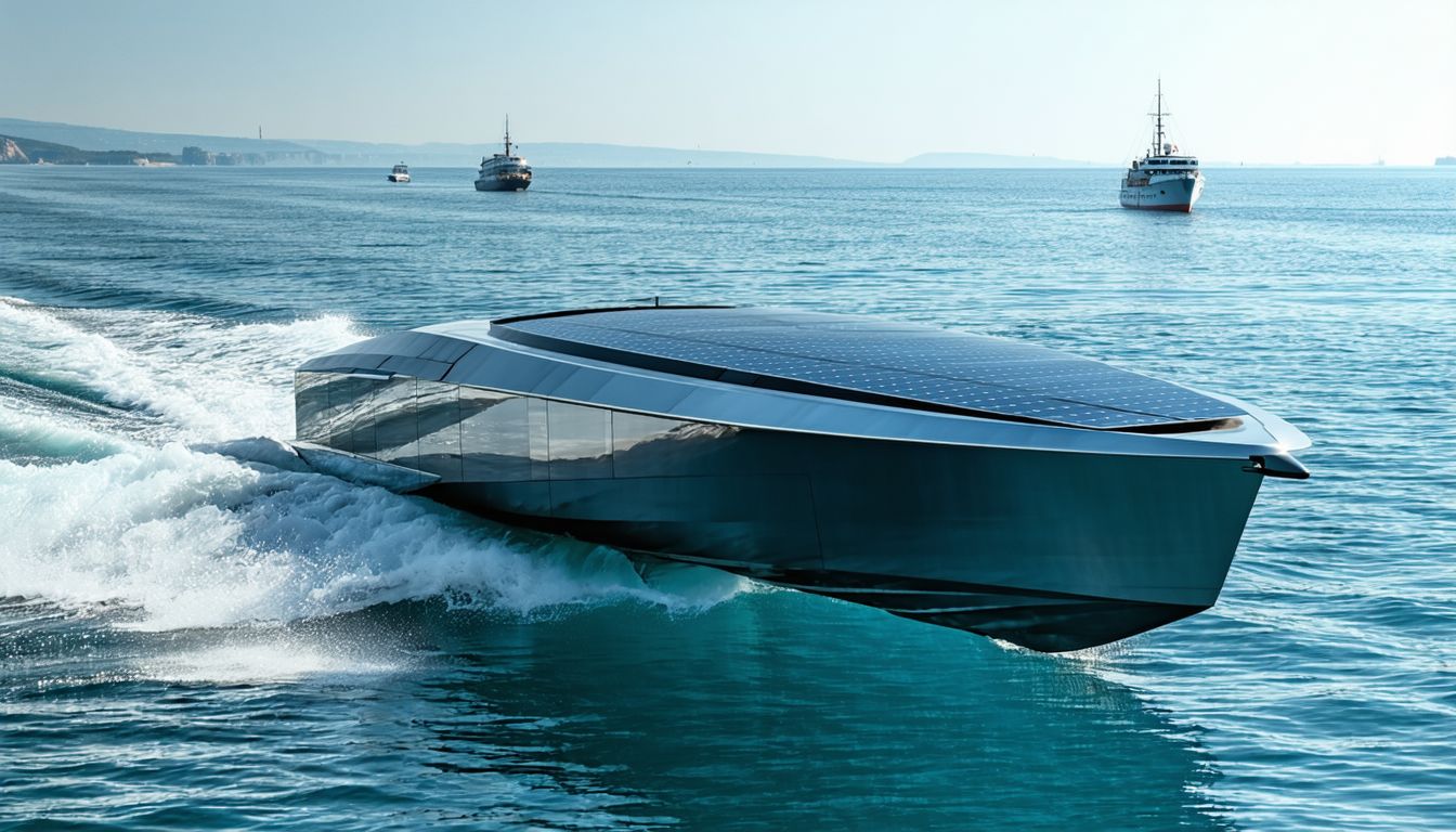 découvrez le premier tender au monde équipé d’un système innovant de recharge de batteries à l’énergie solaire, même en pleine mer. une révolution éco-responsable pour la navigation de demain !