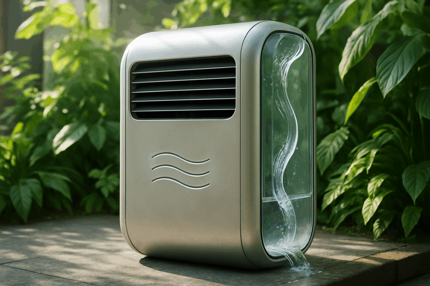 découvrez un dispositif de refroidissement d'air innovant, éco-responsable et sans réfrigérants chimiques, pour un confort optimal tout en respectant l'environnement.