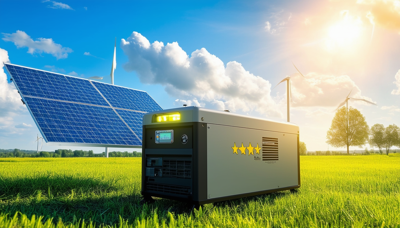 découvrez le générateur d'électricité plébiscité par 80 % des utilisateurs, qui lui attribuent la note maximale de 5 étoiles. avec son efficacité et son panneau solaire, il offre une solution énergétique fiable et durable. idéal pour vos besoins en électricité !