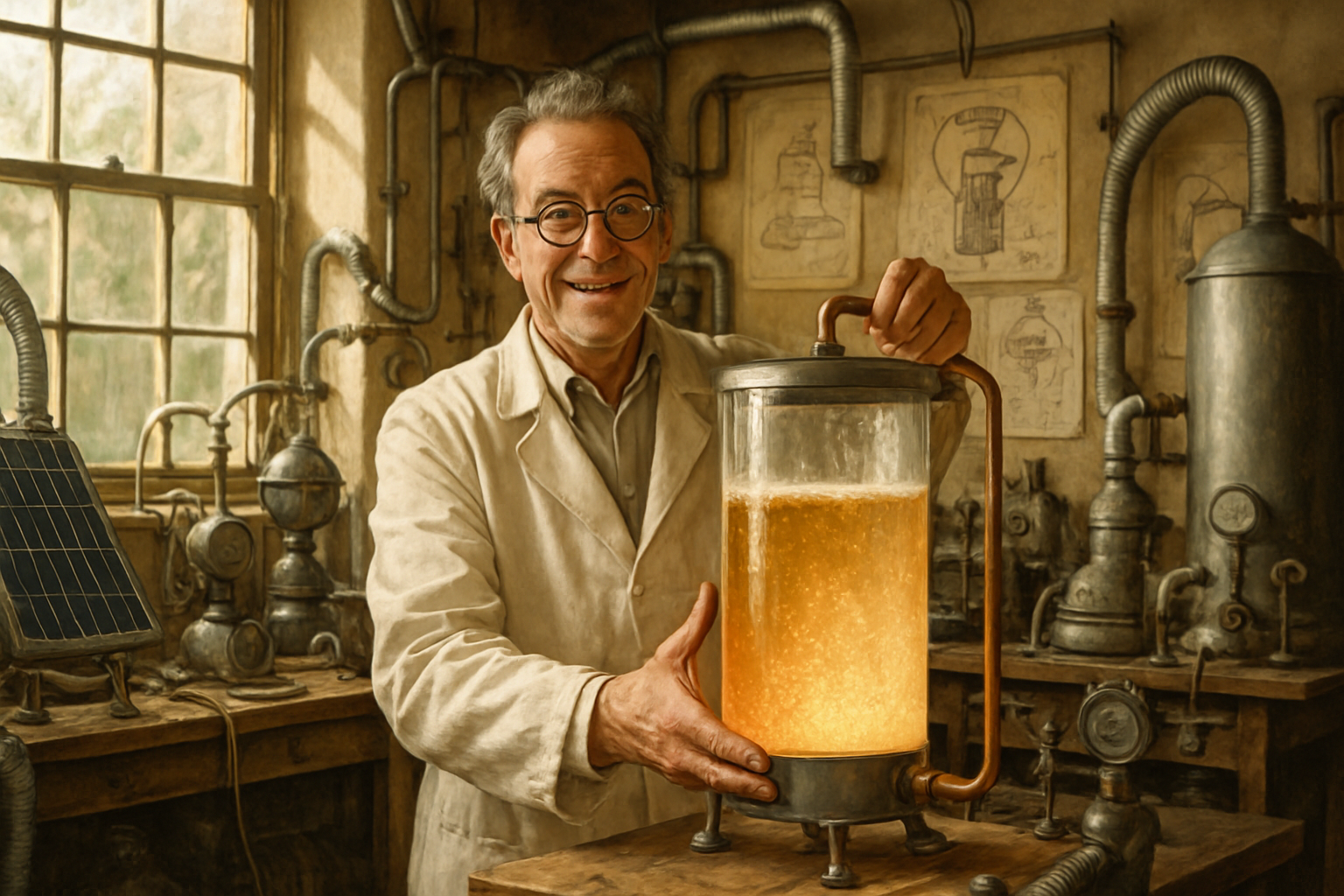 découvrez comment un inventeur révolutionne la production d'eau chaude avec une innovation étonnante, capable de produire 3000 litres par jour sans dépendre du gaz, de l'huile ou de l'électricité. une solution écologique et durable à ne pas manquer !