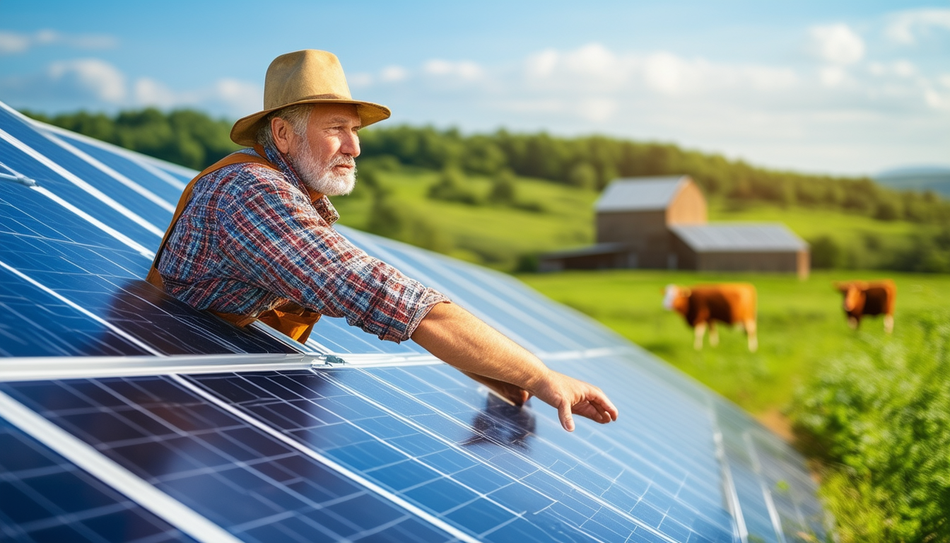 découvrez comment un agriculteur de la région de fougères transforme son activité grâce à un investissement sur le long terme dans un système de tracker photovoltaïque, alliant durabilité et rentabilité.