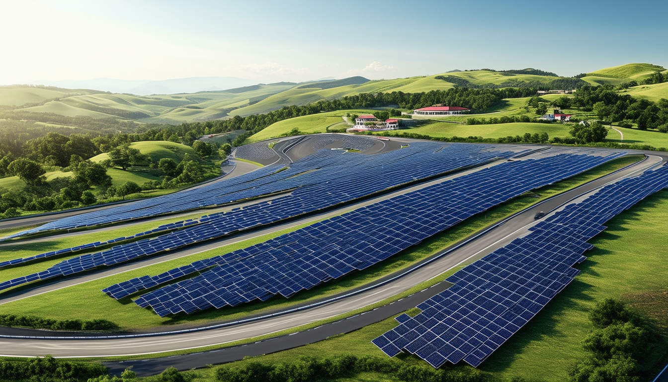 découvrez le futur parc photovoltaïque sur le circuit de clastres, prévu pour accueillir plus de 80 000 panneaux solaires d'ici trois ans. un projet innovant qui promet de renforcer la transition énergétique tout en respectant l'environnement.