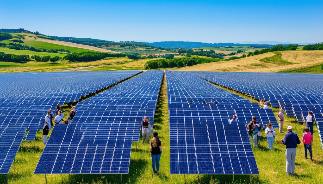 découvrez le tout nouveau parc solaire inauguré à mézières-lez-cléry, un projet innovant qui souligne l'engagement de la commune pour les énergies renouvelables et la transition énergétique. profitez d'une initiative écoresponsable qui valorise le potentiel solaire tout en contribuant à un avenir plus durable.