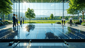 Un nouveau record pour des cellules solaires transparentes