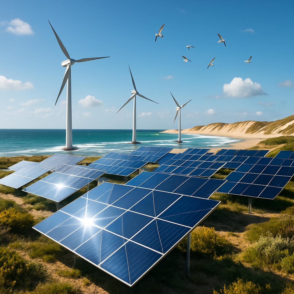 découvrez le nouveau parc solaire innovant sur la côte d'opale, dans le pas-de-calais. ce projet écologique vise à renforcer la production d'énergie renouvelable tout en préservant l'environnement. plongez dans l'avenir durable de la région!