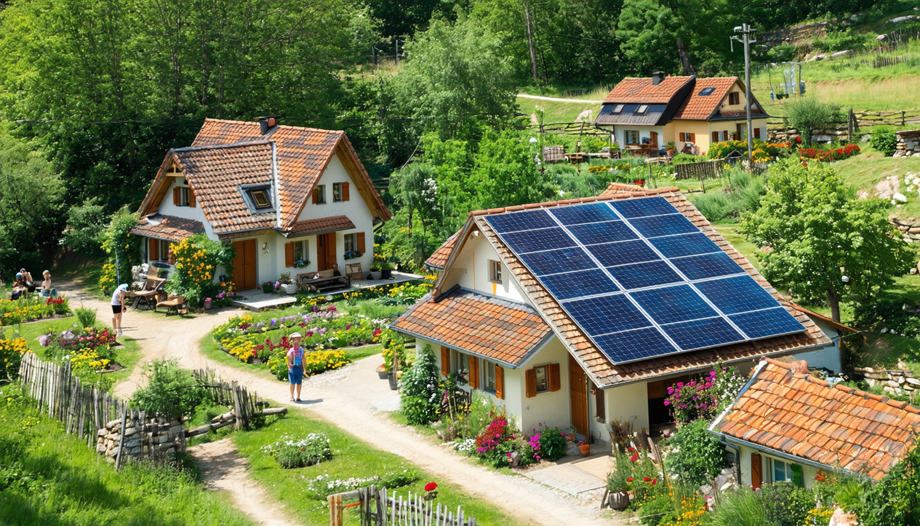 découvrez un petit village qui s'est uni pour exploiter la puissance du soleil. apprenez comment ses habitants collaborent pour créer et utiliser leur propre énergie solaire, favorisant ainsi le développement durable et l'autonomie énergétique.