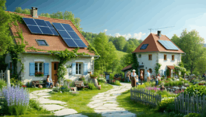 Un petit village unifié pour créer et utiliser son énergie solaire