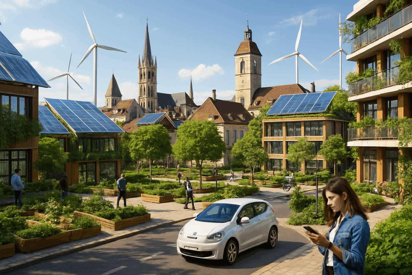 découvrez comment un secteur de dijon mobilise les données pour atteindre la neutralité carbone, innovant ainsi dans la lutte contre le changement climatique et promoteur d'une ville durable.