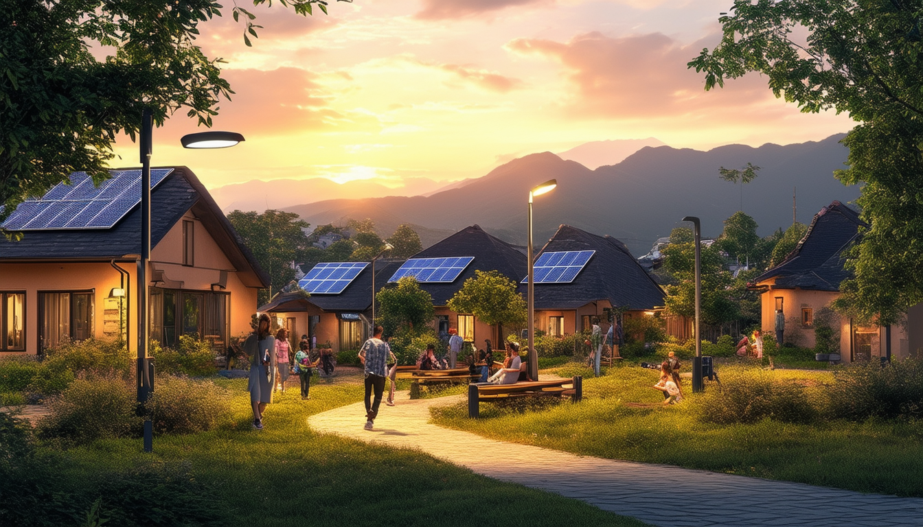 découvrez comment un village a réussi à réaliser 80% d'économies d'énergie grâce à l'adoption de l'énergie solaire et à un système d'éclairage public innovant, contrôlé intelligemment par smartphone. un exemple inspirant d'éco-efficacité et de modernité au service de la communauté.