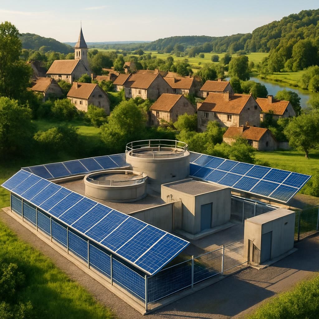 découvrez comment un village au nord de rouen utilise l'énergie solaire pour alimenter durablement sa station d'épuration, alliant innovation et respect de l'environnement.