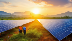 Récemment, l’Inde a réalisé une percée significative dans le domaine de la production d’électricité, particulièrement à travers l’énergie solaire. Cette avancée, qui repose sur des cellules Pérovskites, a permis d’atteindre des taux d’bifacialité de 90 % et une efficacité de […]