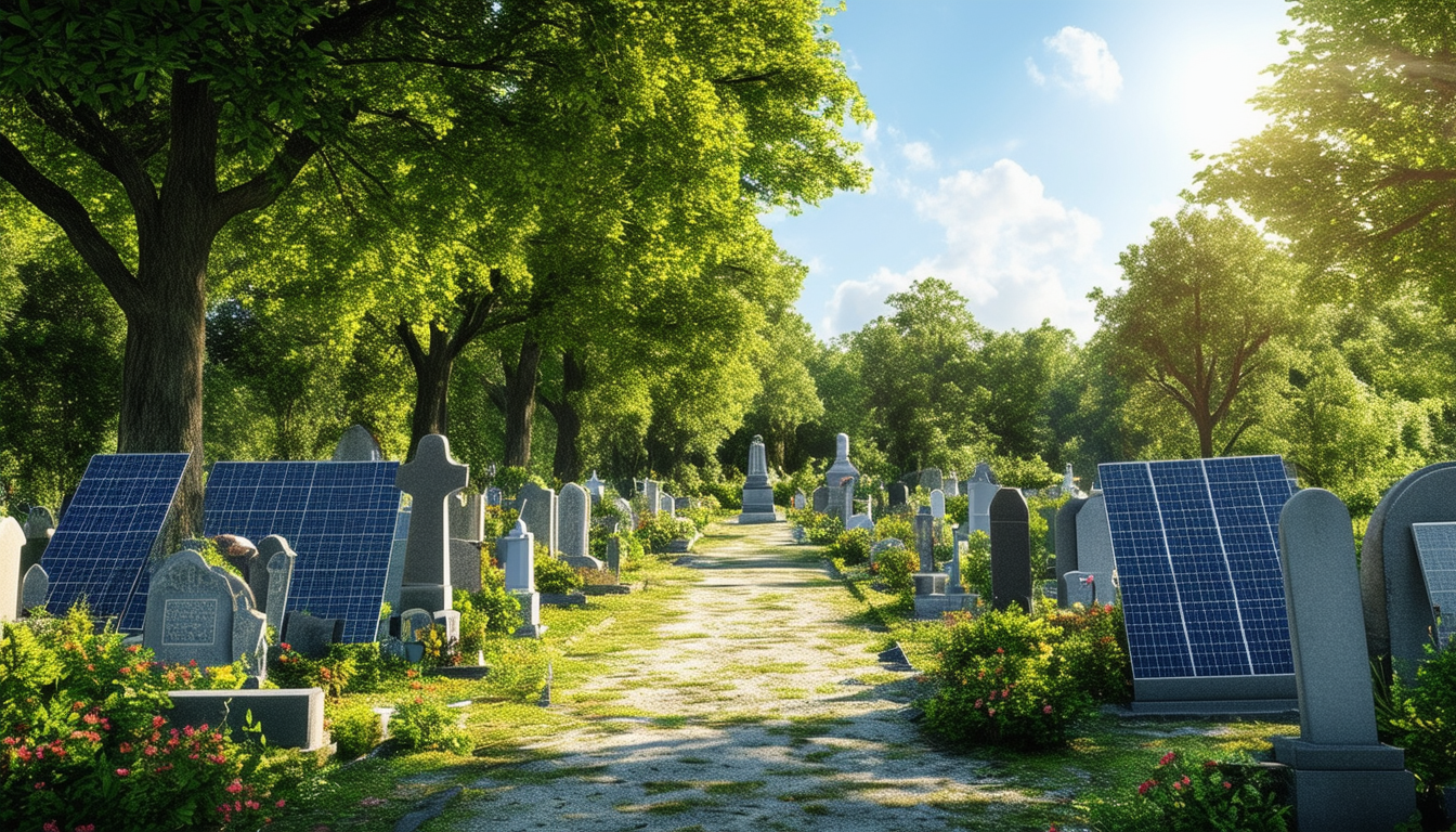 découvrez comment une commune de loire-atlantique réinvente son cimetière en un site éco-responsable en intégrant des panneaux photovoltaïques, alliant mémoire et respect de l'environnement.