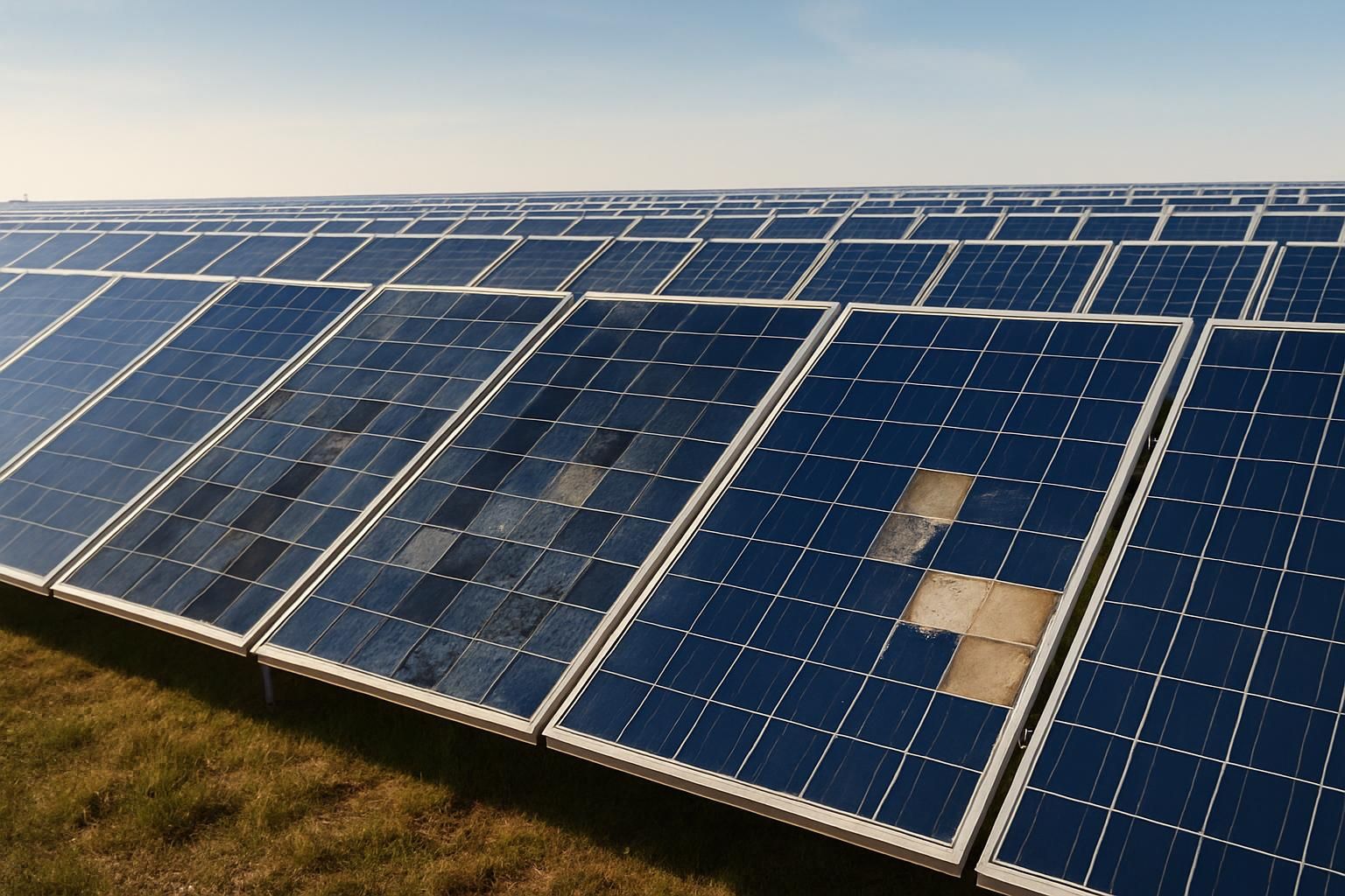 découvrez les résultats d'une étude alarmante révélant que 20% des panneaux solaires risquent un vieillissement prématuré, impactant leur efficacité et leur durabilité.