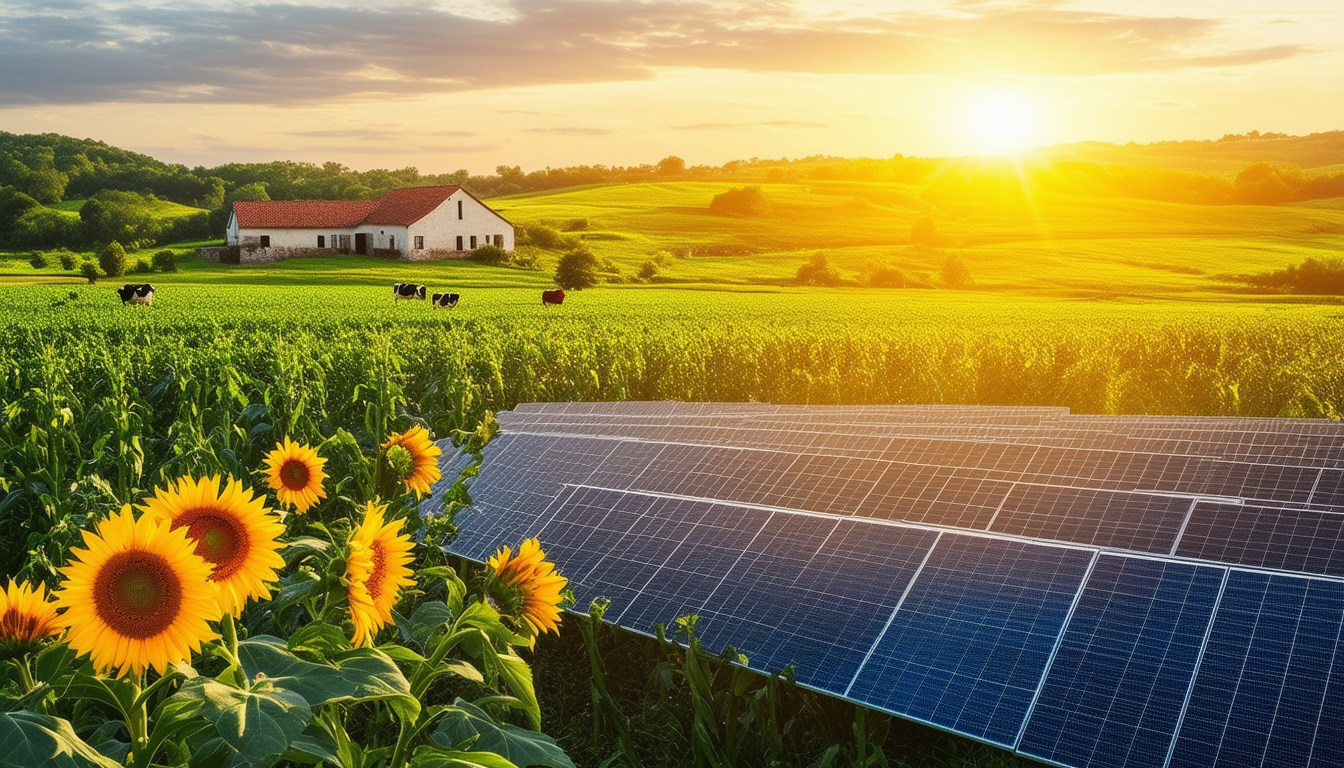 découvrez comment une nouvelle étude démontre l'harmonie possible entre l'énergie solaire et l'agriculture, ouvrant la voie à des pratiques durables et bénéfiques pour l'environnement.
