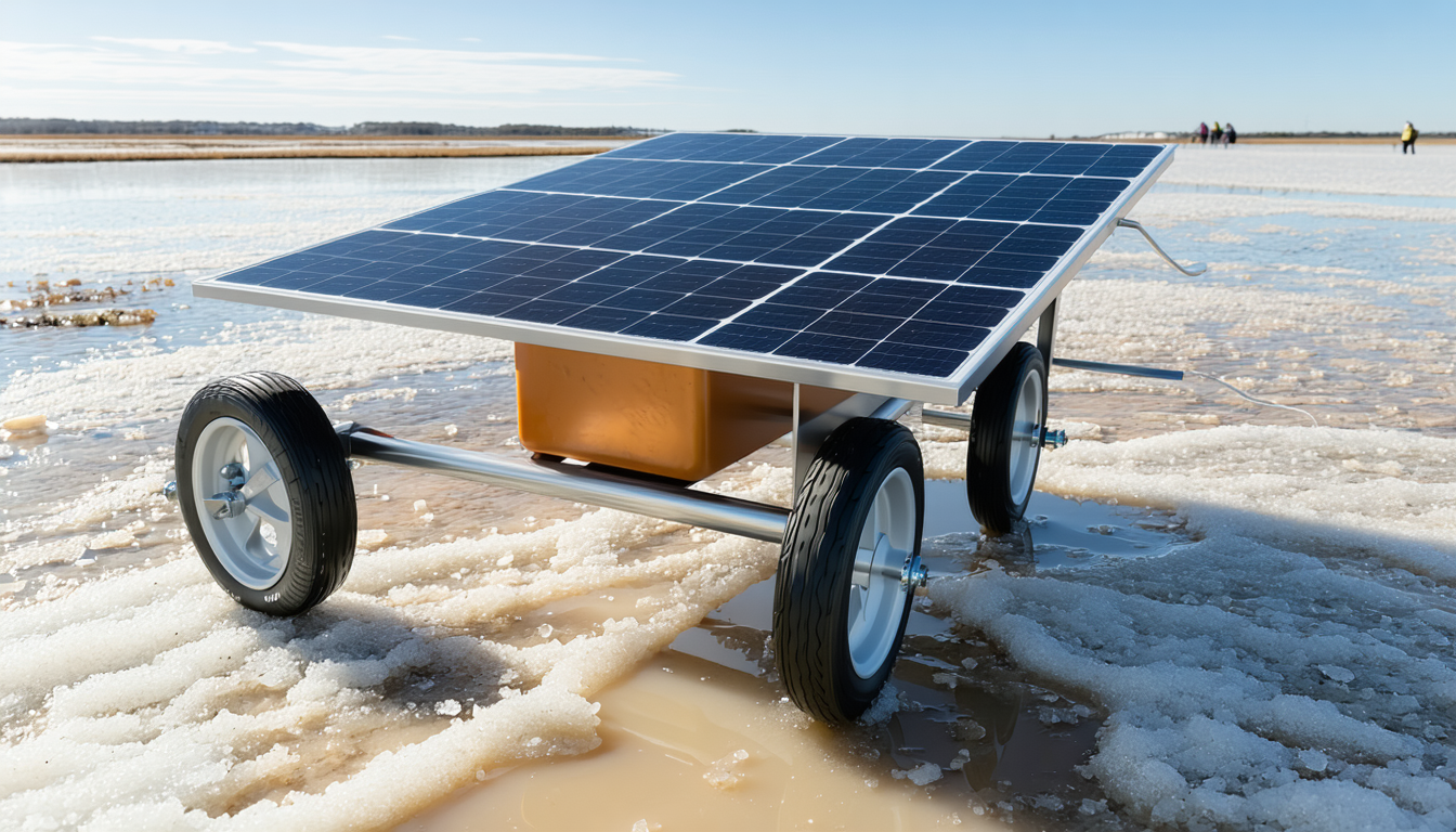 découvrez comment une brouette solaire révolutionne l'approvisionnement énergétique de la saline de guérande, alliant innovation technologique et développement durable pour une agriculture écoresponsable.
