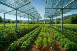 La France est récemment à la pointe d’une innovation agronomique qui combine l’énergie renouvelable et l’agriculture. Des panneaux solaires spécialement conçus permettent à la lumière d’atteindre les cultures tout en générant de l’électricité. Cette technologie offre une solution durable qui […]
