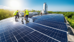 Récemment, des chercheurs ont dévoilé une innovation solaire qui pourrait marquer un tournant dans la production d’hydrogène vert. Ce développement utilise l’énergie solaire pour transformer efficacement l’eau en dihydrogène, minimisant ainsi l’empreinte carbone et ouvrant de nouvelles perspectives pour les […]