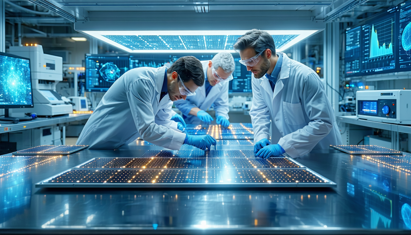 des chercheurs de cambridge ont développé une technologie innovante utilisant une seule matière pour améliorer considérablement l'efficacité des cellules solaires, promettant une révolution dans l'énergie solaire.