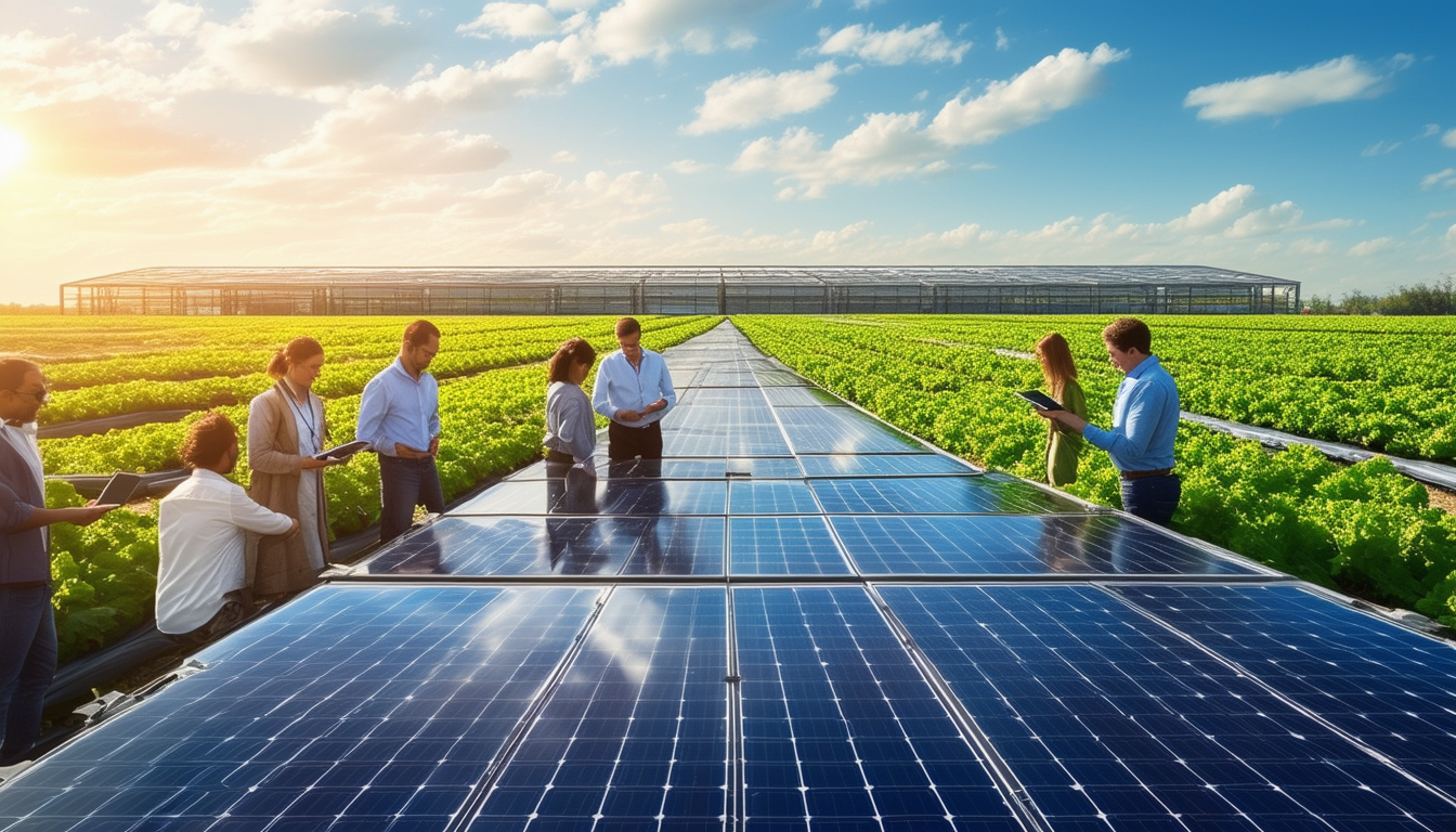 découvrez comment une startup innovante développe des modules solaires semi-transparents spécialement conçus pour l'agriculture photovoltaïque, alliant durabilité et efficacité énergétique tout en préservant la productivité des cultures.
