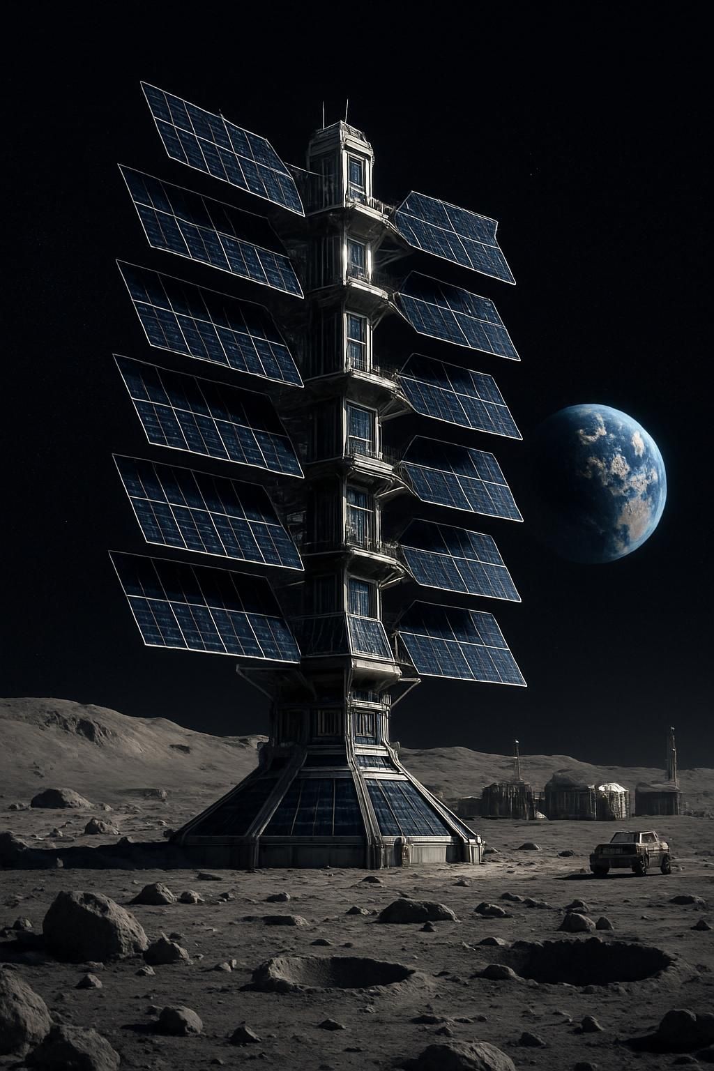 découvrez une tour innovante de panneaux solaires conçue pour alimenter la future base lunaire, une avancée majeure pour l'énergie durable dans l'exploration spatiale.