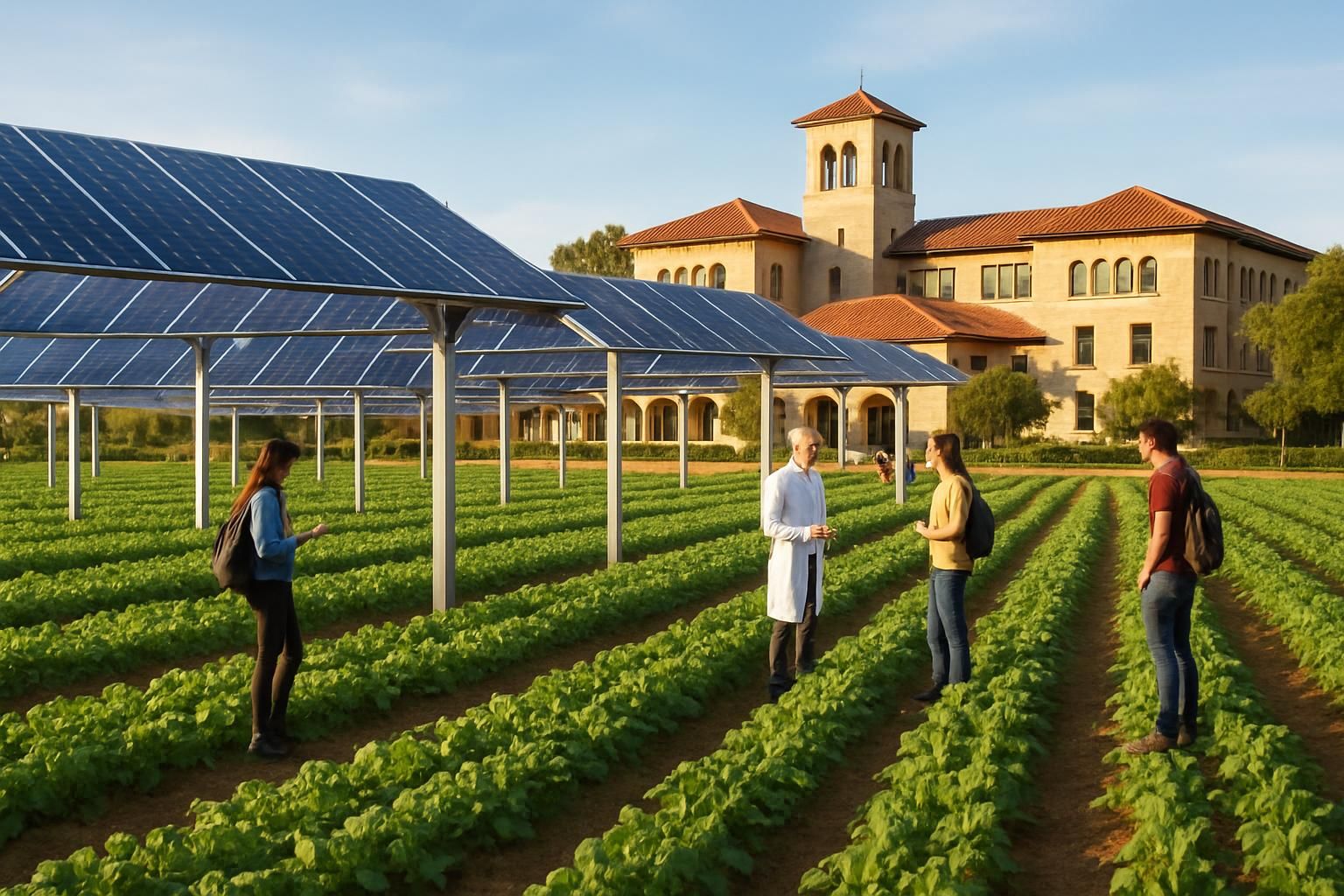 découvrez comment une université espagnole révolutionne le photovoltaïque durable avec des panneaux solaires innovants qui préservent les terres agricoles.