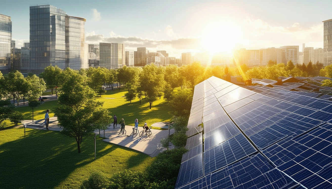 découvrez comment une ville du nord prend des initiatives audacieuses pour un avenir durable en intégrant des panneaux solaires, témoignant ainsi de son engagement envers l'écologie et la transition énergétique.