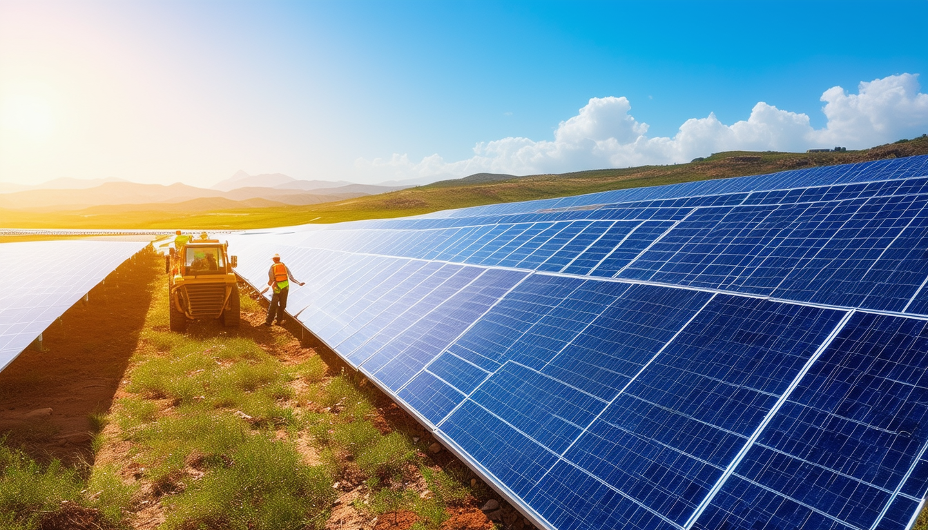 découvrez comment voltalia, acteur majeur des énergies renouvelables, a sécurisé un financement pour un projet solaire ambitieux de 126 mw en ouzbékistan, marquant une avancée significative vers la transition énergétique et le développement durable dans la région.
