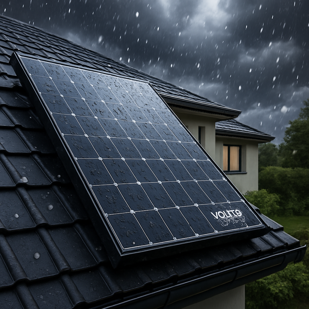découvrez le nouveau module photovoltaïque de voltec solar, spécialement conçu pour résister aux intempéries et à la grêle. profitez d’une technologie innovante pour une production d’énergie solaire fiable et durable.