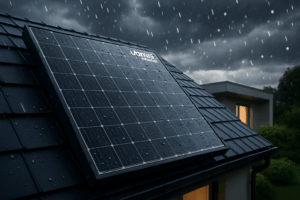 Face à l’augmentation des épisodes de grêle et à leurs conséquences dévastatrices sur les installations photovoltaïques, Voltec Solar présente le module Tarka Diamant. Ce nouveau panneau, équipé d’un verre photovoltaïque ultra-résistant, est conçu pour faire face à des impacts pouvant […]