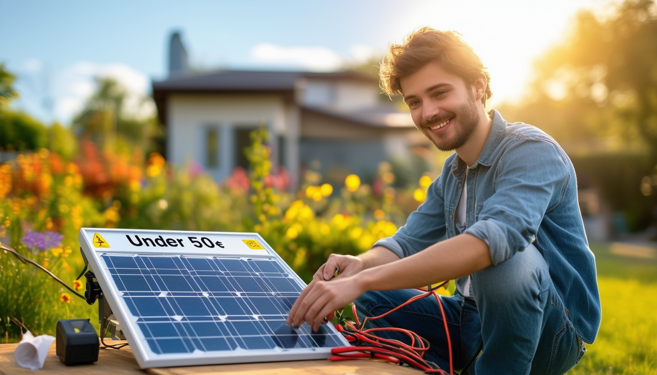 découvrez comment profiter de l'énergie solaire à petit prix avec notre guide pratique ! investissez moins de 50 euros pour capter l'énergie du soleil et réduire vos factures d'énergie tout en contribuant à la protection de l'environnement. ne manquez pas cette opportunité d'économiser et de faire un geste pour la planète.