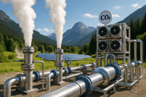 la géothermie profonde : un allié clé pour la séquestration du CO2 biogénique