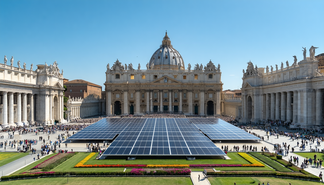 découvrez comment le vatican, symbole de tradition, embrasse l'innovation en adoptant l'énergie solaire. un pas vers un avenir durable et respectueux de l'environnement, illustrant l'engagement de la sainte-siège pour la protection de la planète.
